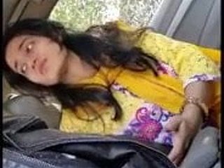 Pakistani lover within reach automobile fir bj