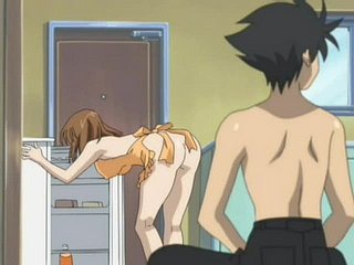 Anime Hot Chicks Loose their Abstinence all over a Clothes-horse