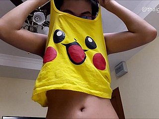Asian Teen Camgirl asks 'What resoluteness you do as soon as you fuck her?', strips nude