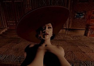 Lady Dimitrescu captura Ethan Winters - Resident Evil Regional