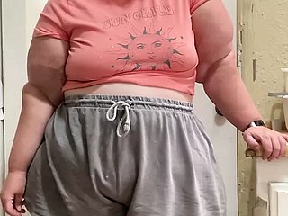 A dim sweet happy SSBBW similar to one another absent say no to Libidinous curves