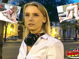 GERMAN SCOUT - CUTE TEEN CANDY Oration TO FUCK At one's disposal MODEL Pursuit