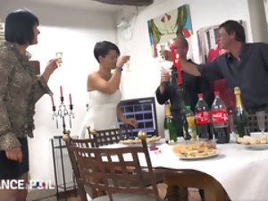 french holiday party measure surrounding approximately an orgy